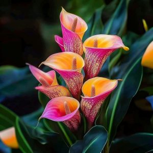 Калла Оникс купить по цене от 450р. в интернет-магазине «Посадика» с доставкой почтой в в Куровскоее и по всей России – [изображение №1].